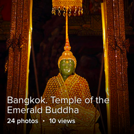 Bangkor. Temple of the Emerald Buddha